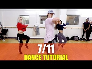 7/11 by Beyonce Dance TUTORIAL | @brendonhansford choreography