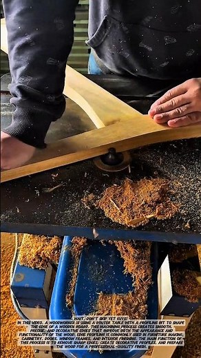 Precision Wood Edge Profiling with a Router Table | Professional Woodworking Technique.