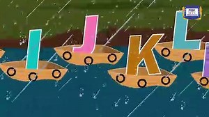 Learn Alphabets with Parachute - Parachutes song for Kids - Parachutes teaching Alphabets - KFL