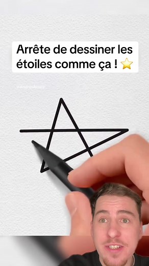 Comment dessiner une étoile en 5 étapes simples