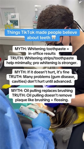 Fact or Fad? TikTok Dental Trends #dentist #oralhealth