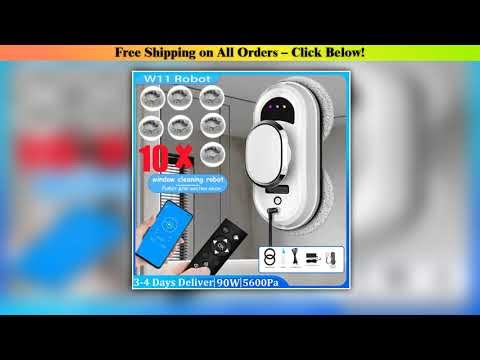 5600Pa Vacuum Cleaner Robot Remote Control Window Cleaning Robot MEMS Path-clean Sensor Silent