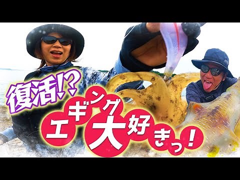 [Revival!?] A string of 2kg+ catches!? Yamalappi & Tama-chan love egging?