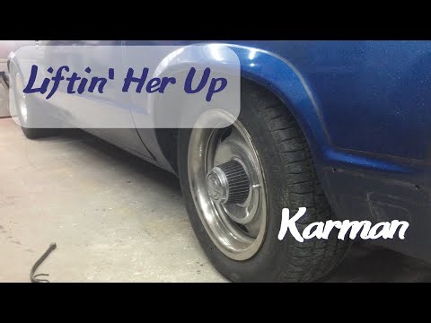 Using Belltech Coil Spring Lifters to Lift the '81 El Camino "Karman"