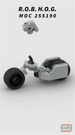 LEGO - ROB HOG - Build Animation Time Lapse
