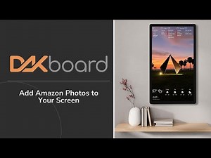 Add Amazon Photos to DAKboard