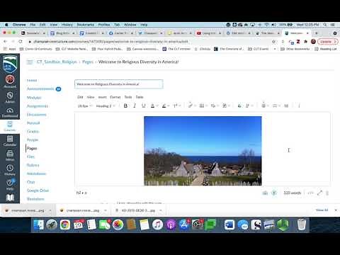 Using Course Links in Canvas