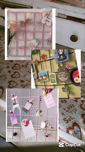 diy cute paper grid 💖💝#pinterestaesthetic