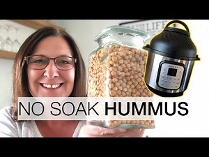Make Money-Saving Hummus from Scratch FAST with the Instant Pot