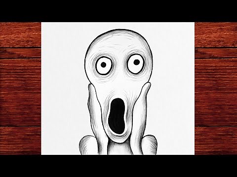 How to Draw a Scary Face – Easy Horror Pencil Sketch for Beginners