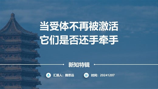 【新知特辑】当受体不再被激活 它们是否还会手牵手 [CRY2篇]