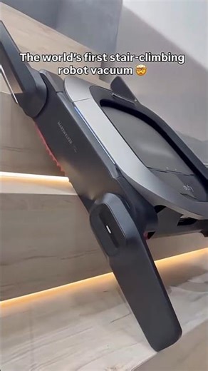 Eufy MarsWalker stair-climbing carrier module that transports compatible Eufy robot vacuums