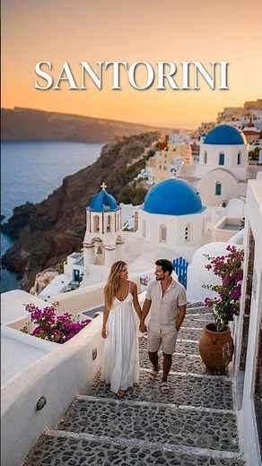 Yours and mine, a dream in Santorini! #santorini #travel #summer #beach #holiday