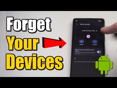 How to Forget a Bluetooth Device on your Android Phone (Best Method)