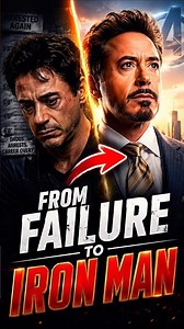 RDJ's Comeback Wasn't Luck—It Was This #IronMan #Psychology #Success