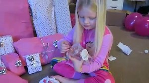 OLIVIAS 4TH BIRTHDAY MORNING OPENING PRESENTS