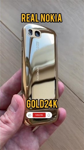 Nokia keypad 24K Gold