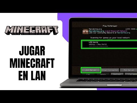 Cómo JUGAR MINECRAFT En LAN