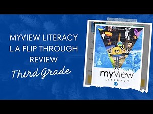 MYVIEW LITERACY LANGUAGE ARTS THIRD GRADE CURRICULM