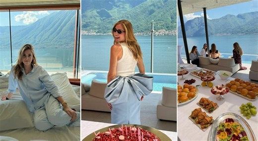 Chiara Ferragni, compleanno extra lusso sul Lago di Como: la villa con infinity pool, vista mozzafiato e chef privato