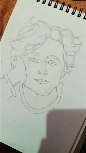 portrait sketch using grid method part-2 💗#shorts#shortviral #shortvideo #youtubeshorts #trendy