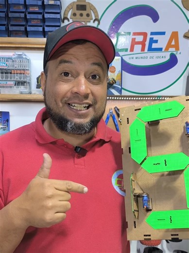 Aprende Robótica y Electrónica con CREA 2.4