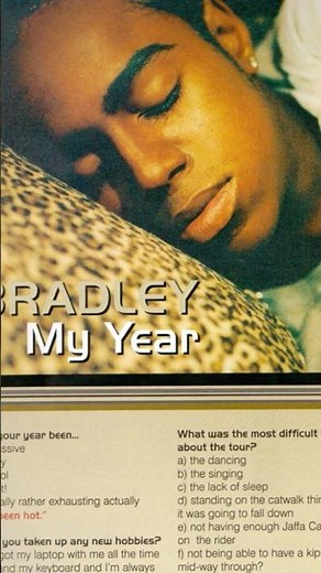 Jo and Bradley - A year profile of each member in the S Club (2003)