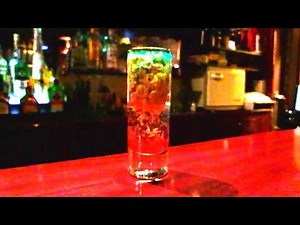 ハロウィンカクテルに！エイリアンブレインハマーヘッジ alien brain hemorrhage