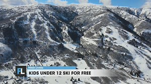 Kids 12, under can ski for free at Nordic Valley
