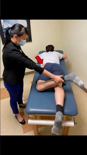 🦵 Prone External Rotation Test for Hip Microinstability #HipPain #sportsmedicine #orthopedics #MedEd