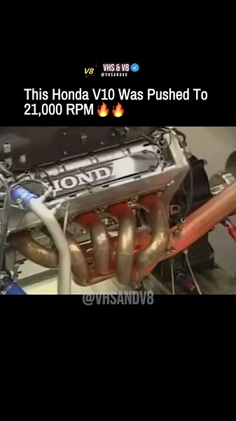 Honda's F1 V10 Screaming At 21,000 RPM🔥