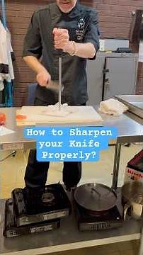 How to Sharpen Knife using Sharpening Steel?