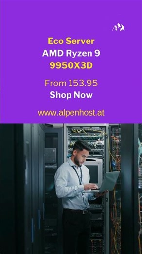 “Alpenhost ECO Server: Power, Performance, Reliability”