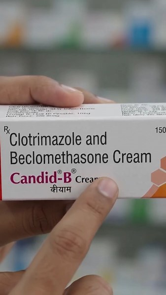 Candid-B Cream 💊 | Clotrimazole + Beclomethasone | Uses #candid #youtubeshorts #youtube #skincream