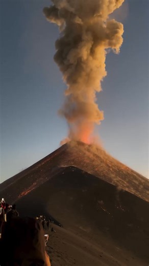 Increíble explosión del volcán de fuego 🌋 🇬🇹 | Volcanes de México y de otros lados