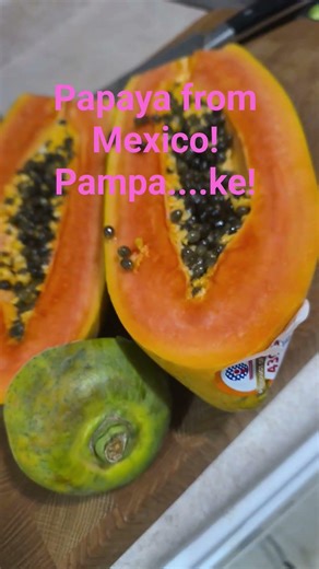 Benefits are good for eating papaya! #tropicalfruit #papaya