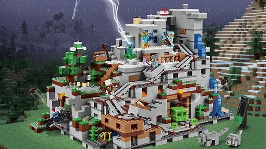 LEGO Minecraft 21137 The Mountain Cave