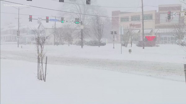 Latest snow coverage from Hampton and Suffolk