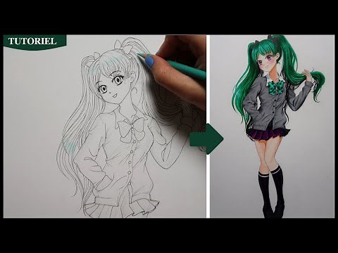 【TUTORIEL】- COMMENT DESSINER UN PERSONNAGE DE MANGA