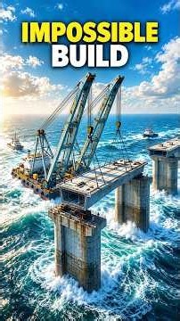 How Engineers Built the Longest Sea Crossing Bridge Over Open Ocean Currents