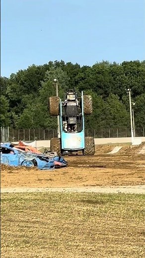 High Tide Monster Truck BEST TRICK! Mansfield Monster Truck Throwdown 2025!