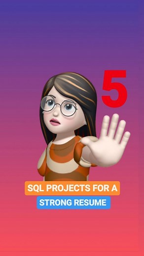 AI hacks| DataAnalytics| Resume building | jobs on Instagram: "📊Here are five impressive SQL projects to enhance your resume: FOLLOW 🔜@analyticxhub for more informative contents related to data analytics...!!! 📍PROJECT 1: CSV Data Integration & User-friendly Table Setup 📍PROJECT 2: Analyzing Spotify's Popular Songs 📍PROJECT 3: Forecasting Book Ratings Using Predictive Analysis 📍PROJECT 4: Remote Server Monitoring via SMS Integration 📍PROJECT 4: Enabling Transport Enquiries Through Voice C
