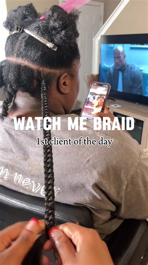 Large Knotless Braids — Expert Jonesboro Braider Booking Open