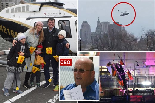 CEO of chopper in Hudson River helicopter crash says pilot was flying back to refuel before plummeting
