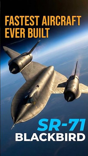 The Fastest Aircraft Ever Built — The Untouchable SR 71 Blackbird #aviation #sr71 #fastestplane