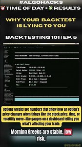 The Truth About 0DTE Options & Gamma Explosion #algotrading