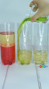 15K views · 54 reactions | https://dadlab.me/defbl  Want to see layers of liquids stack up like magic? Try this simple density experiment and explore more in the FunLab app! | TheDadLab | Facebook