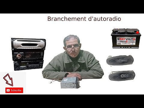 comment en peut brancher un autoradio/how can connect a car radio/come si può collegare un'autoradio