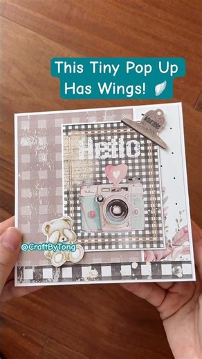 Cute & Easy Flutter Wing Pop Up 🪽✨ Tutorial Available!