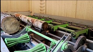 4.2K views · 103 reactions | Automated debarking line for logs with SLH 1200 debarking machine, log sorting and cross cutting. The line is installed at sawmill PREMETOVC in Slovenia. Various versions are available either with stationary operator control, remote control or fully automatic version without operator needed. | MEBOR Sawmilling machinery | Facebook